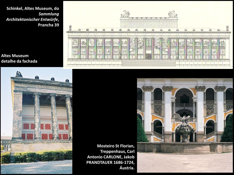 Museum detalhe da fachada Mosteiro St Florian,