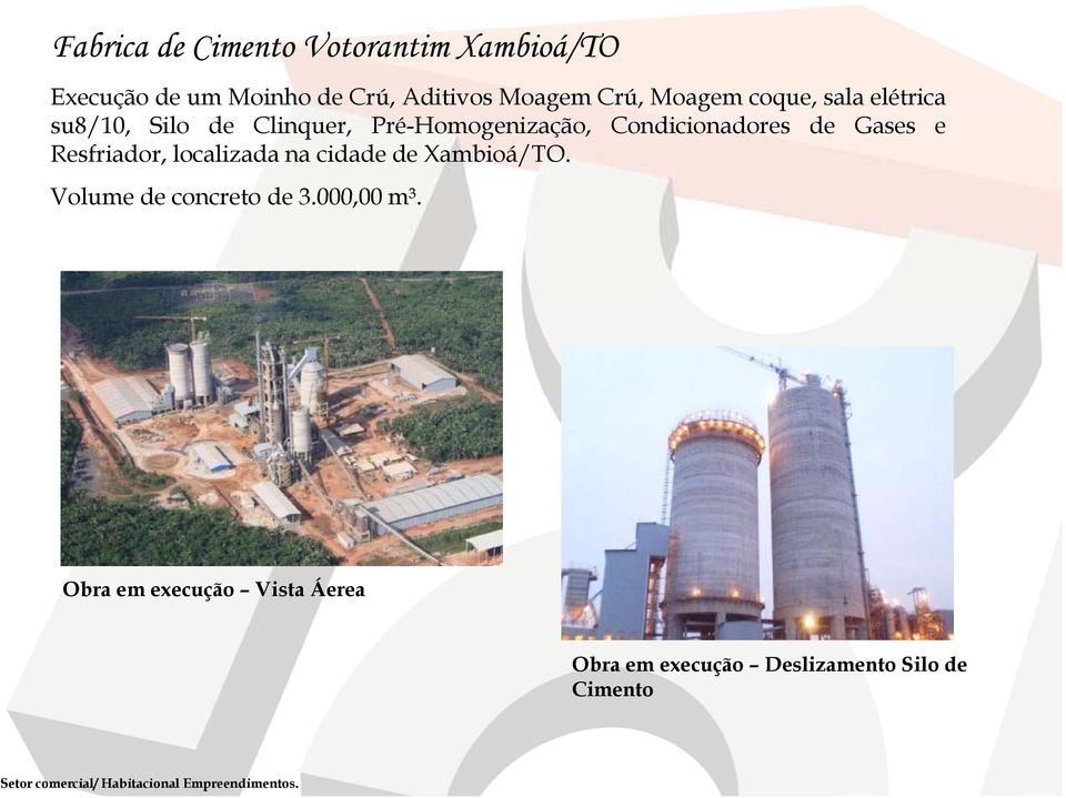 Condicionadores de Gases e Resfriador, localizada na cidade de Xambioá/TO.