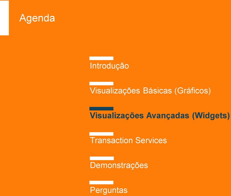 Avançadas (Widgets) Transaction