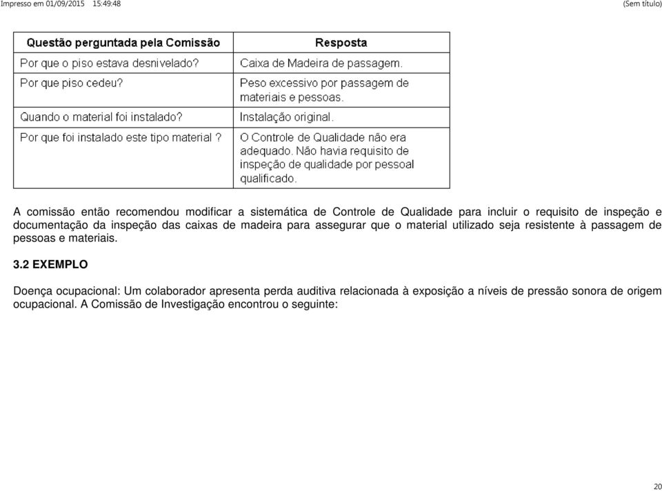 resistente à passagem de pessoas e materiais. 3.