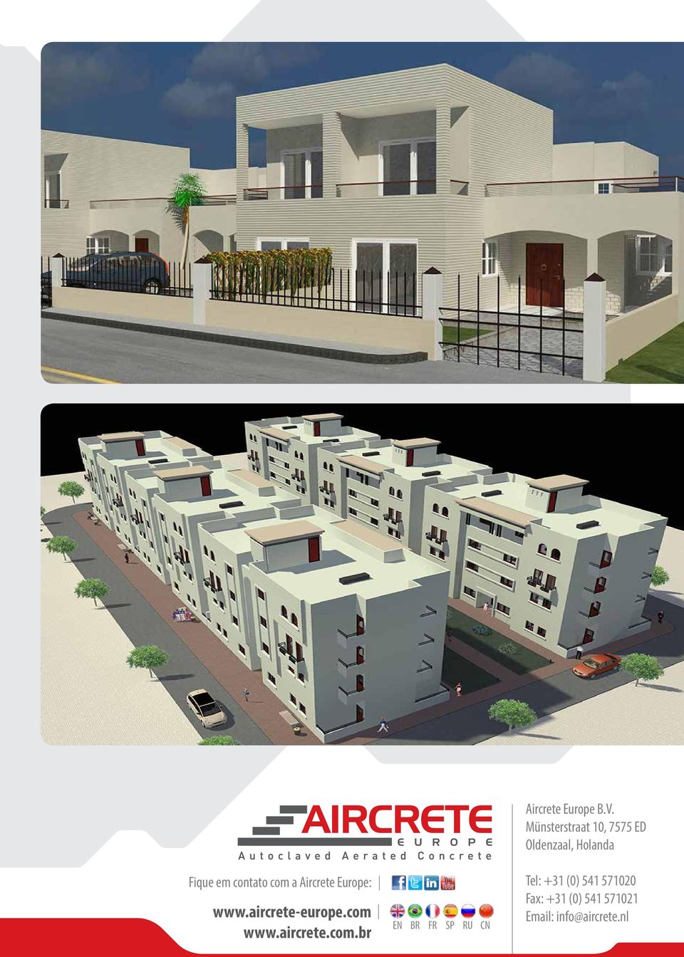 contato com a Aircrete Europe: www.aircrete-europe.com www.