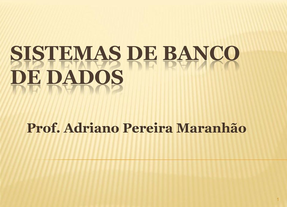 Prof. Adriano