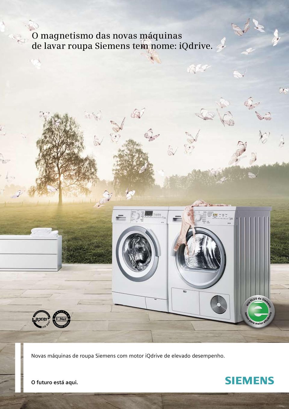 O magnetismo das novas máquinas de lavar roupa Siemens tem nome: iqdrive. -  PDF Download grátis