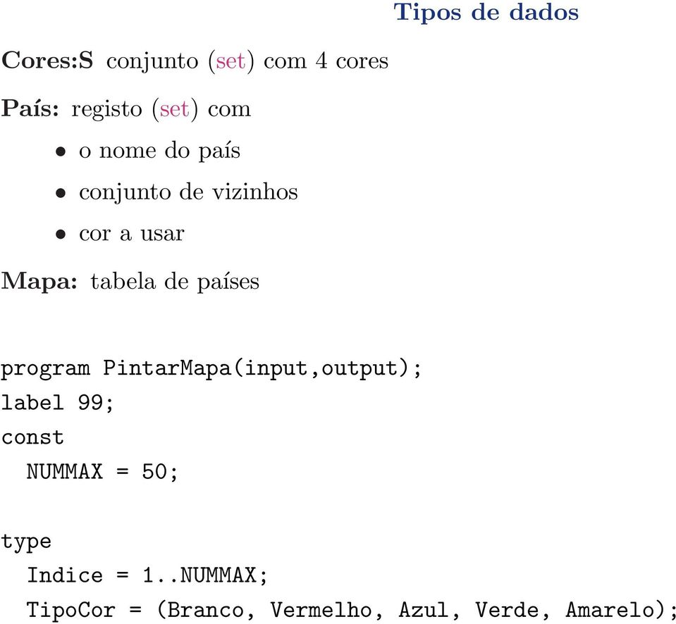 países program PintarMapa(input,output); label 99; const NUMMAX = 50;