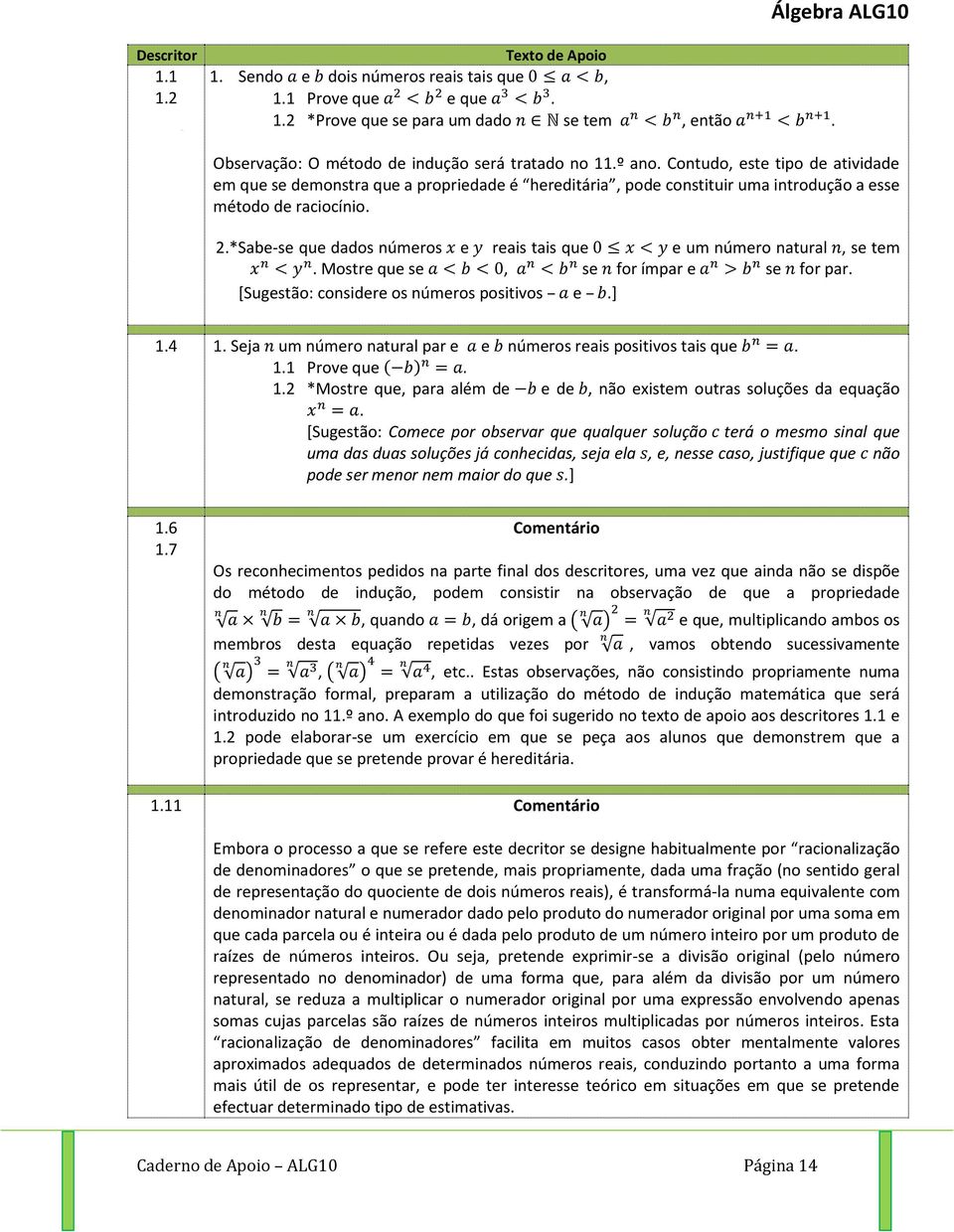 [Sugstão: considr os númros positivos ] 14 1 Sja um númro natural par númros rais positivos tais qu 11 Prov qu 12 *Mostr qu para além d d não xistm outras soluçõs da quação [Sugstão: Comc por obsrvar