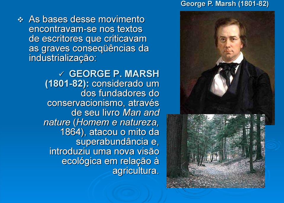 as graves conseqüências da industrialização: GEORGE P.