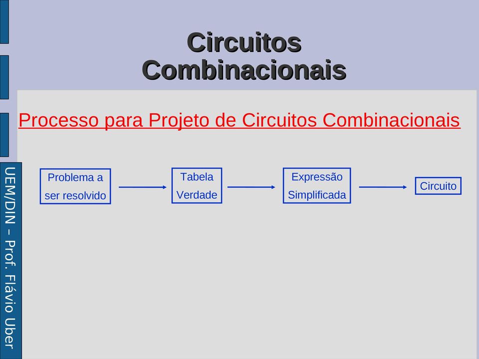 resolvido Tabela Verdade