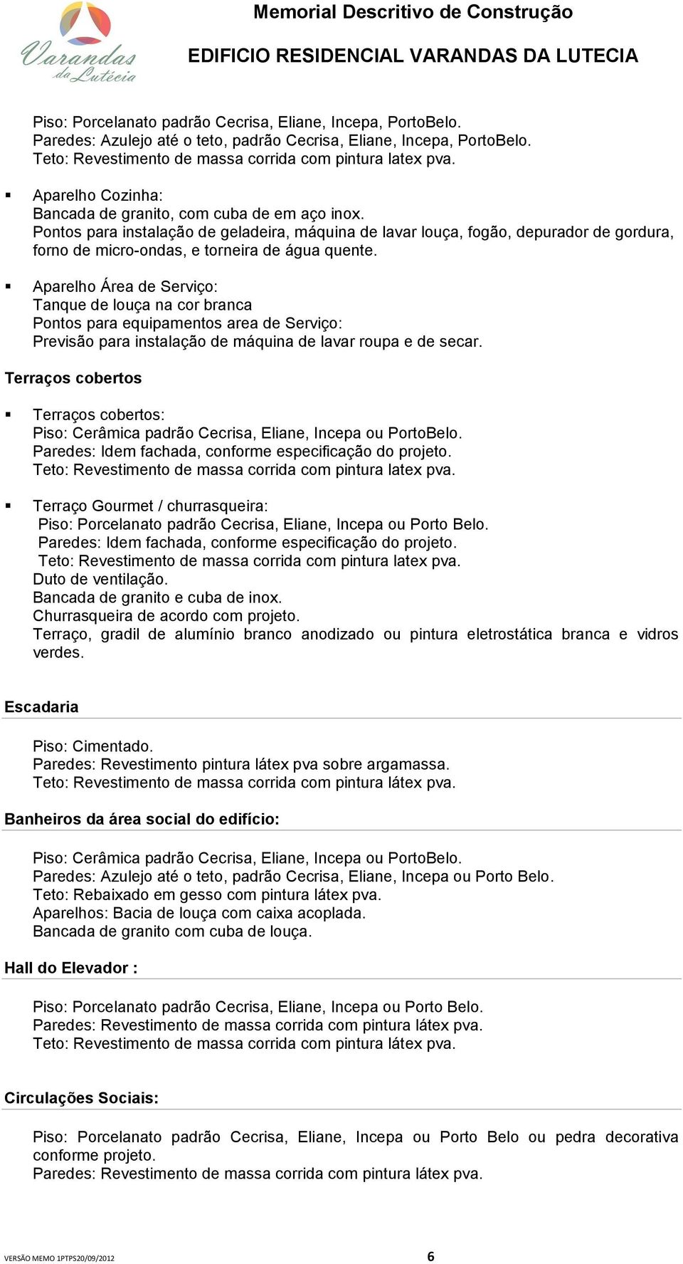 Pontos para instalação de geladeira, máquina de lavar louça, fogão, depurador de gordura, forno de micro-ondas, e torneira de água quente.