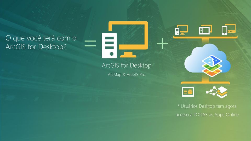 ArcGIS for Desktop ArcMap & ArcGIS