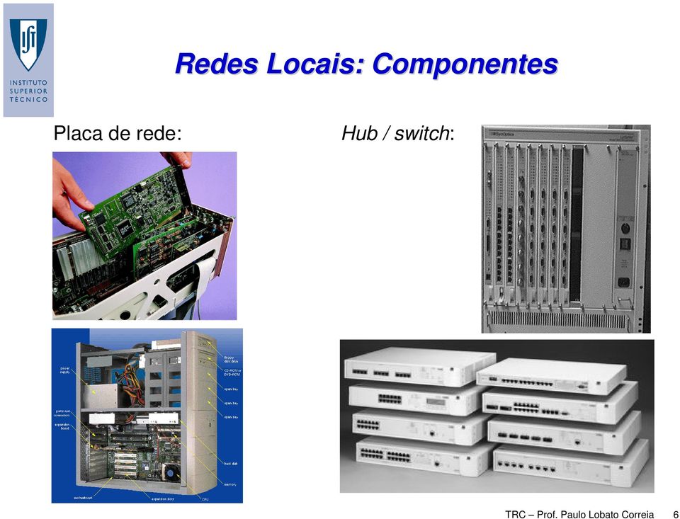 rede: Hub / switch: