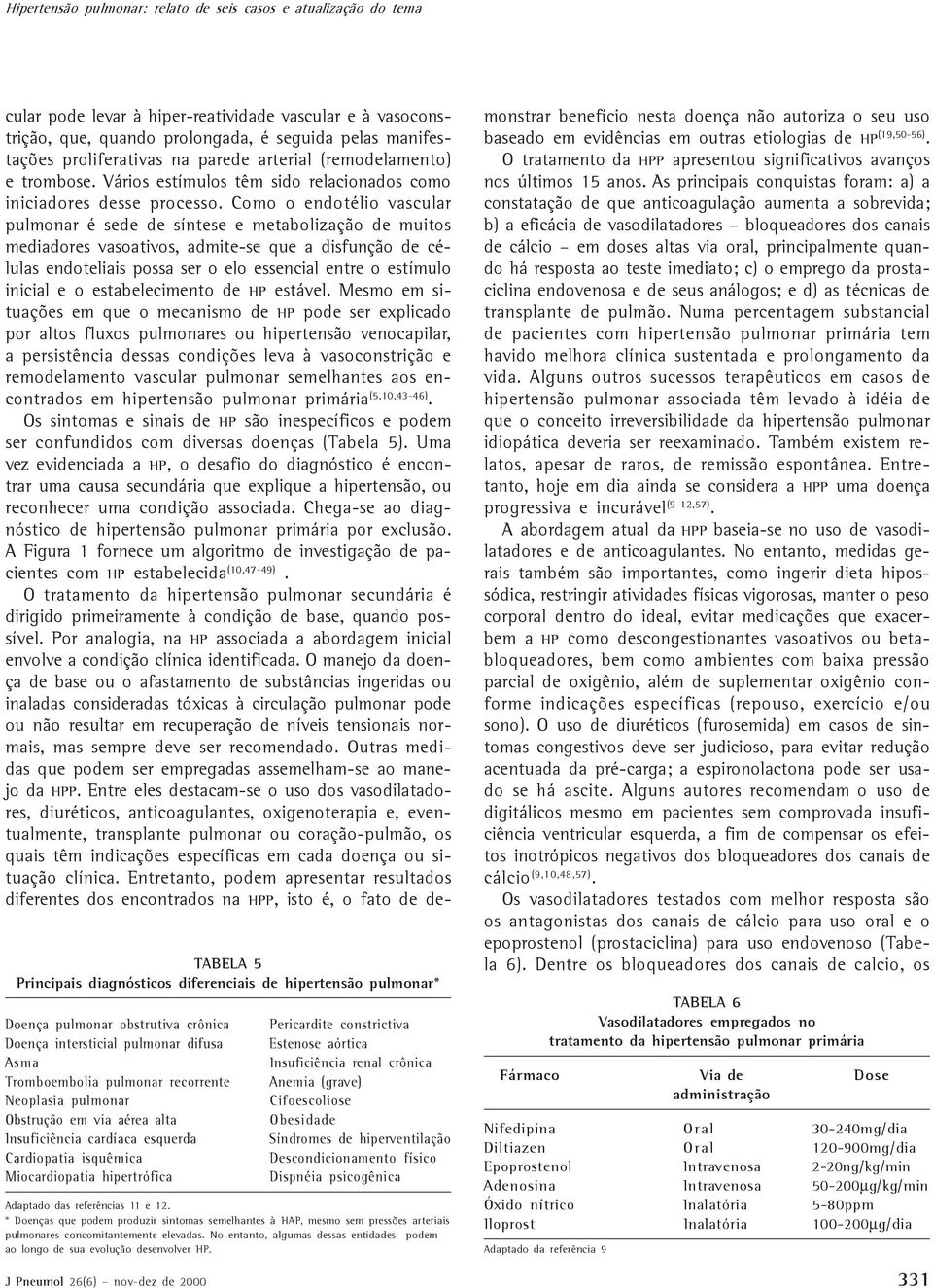 Estenose aórtica Insuficiência renal crônica Anemia (grave) Cifoescoliose Obesidade Síndromes de hiperventilação Descondicionamento físico Dispnéia psicogênica Adaptado das referências 11 e 12.