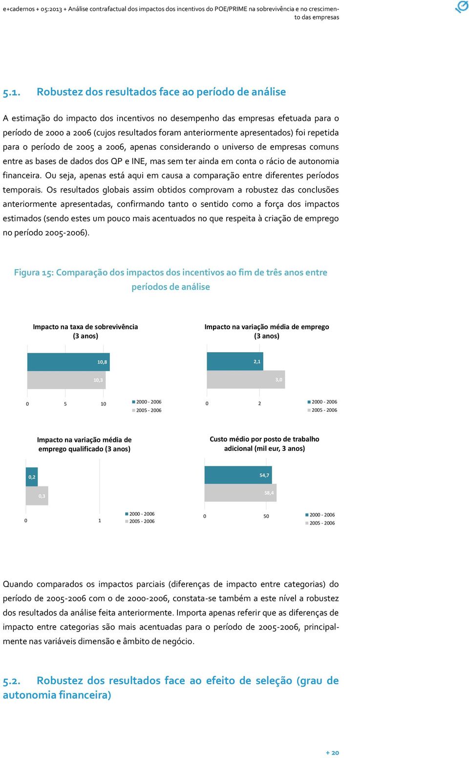 Ou seja, apenas está aqui em causa a comparação entre diferentes períodos temporais.