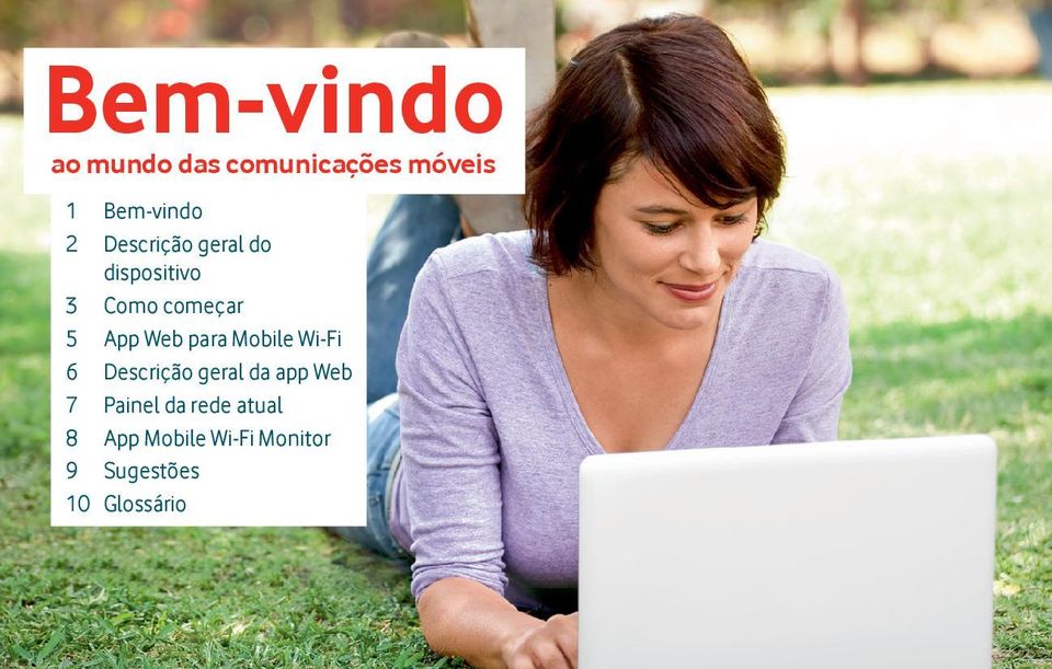 para Mobile Wi-Fi 6 Descrição geral da app Web 7 Painel da