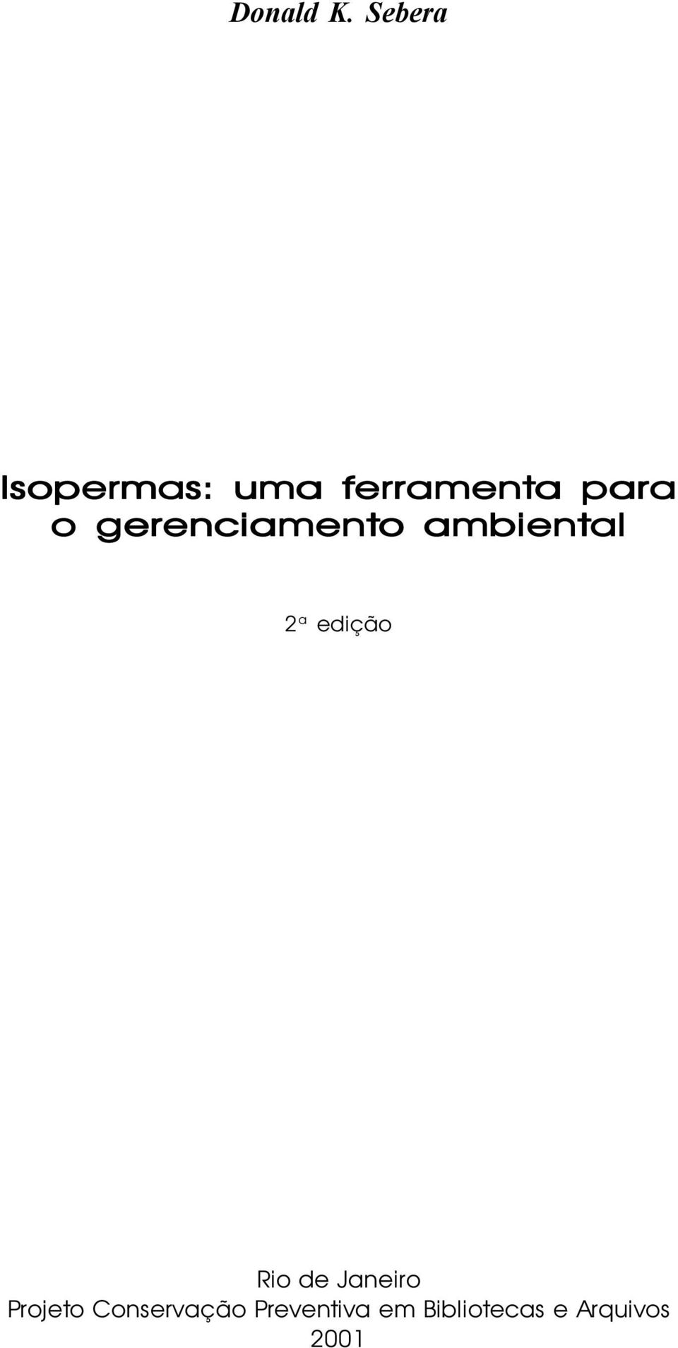 gerenciamento ambiental 2 a edição Rio