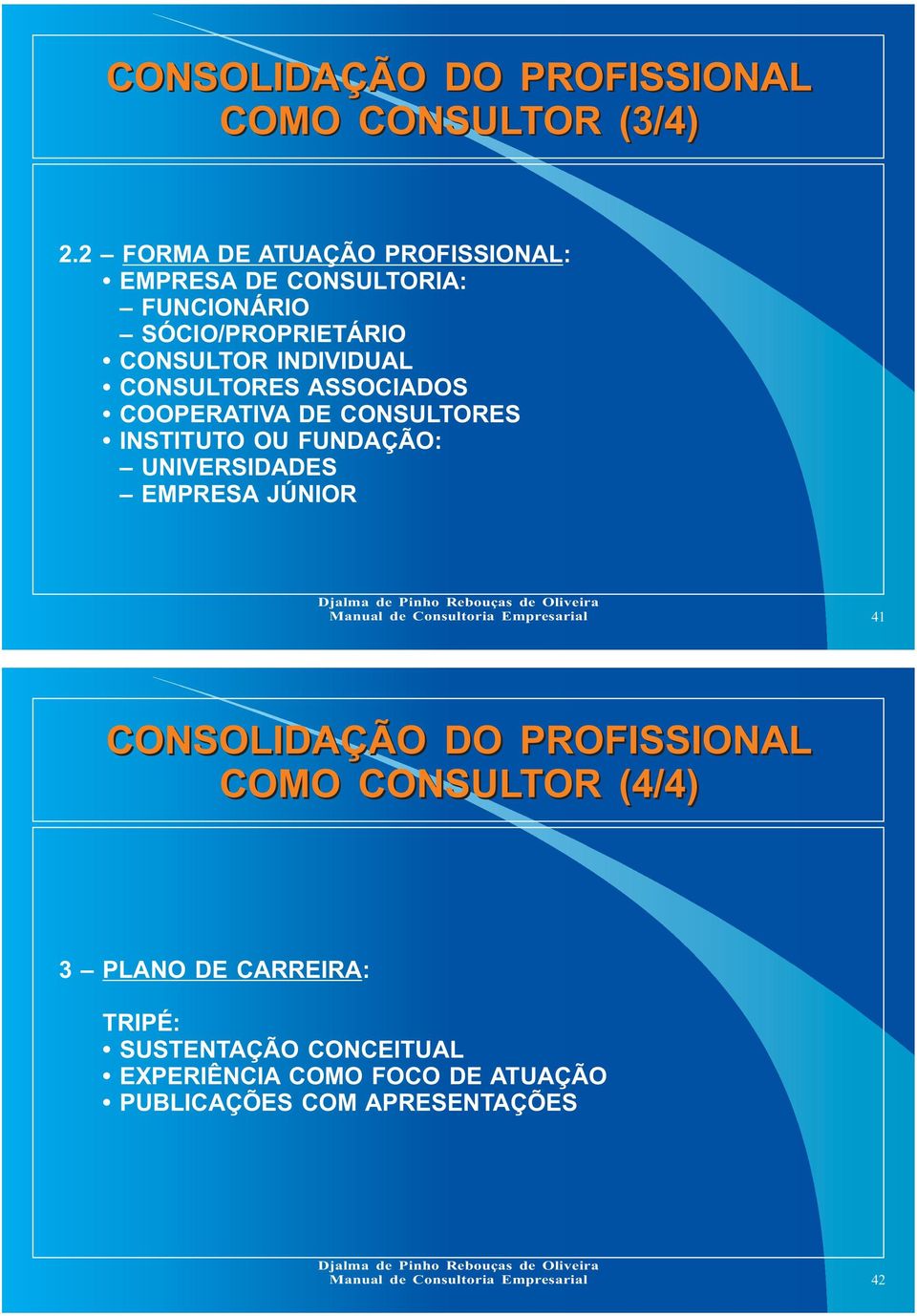 INDIVIDUAL CONSULTORES ASSOCIADOS COOPERATIVA DE CONSULTORES INSTITUTO OU FUNDAÇÃO: UNIVERSIDADES EMPRESA