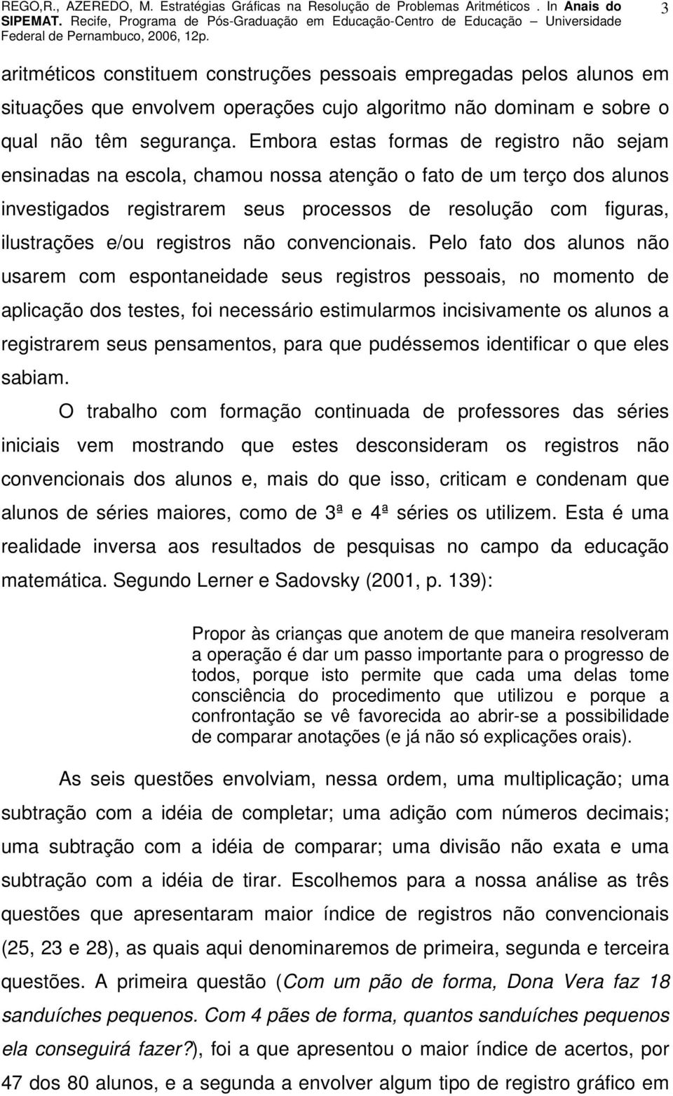 registros não convencionais.