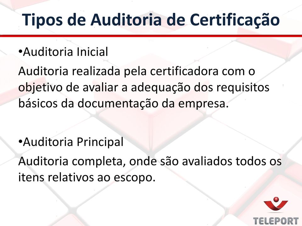 dos requisitos básicos da documentação da empresa.