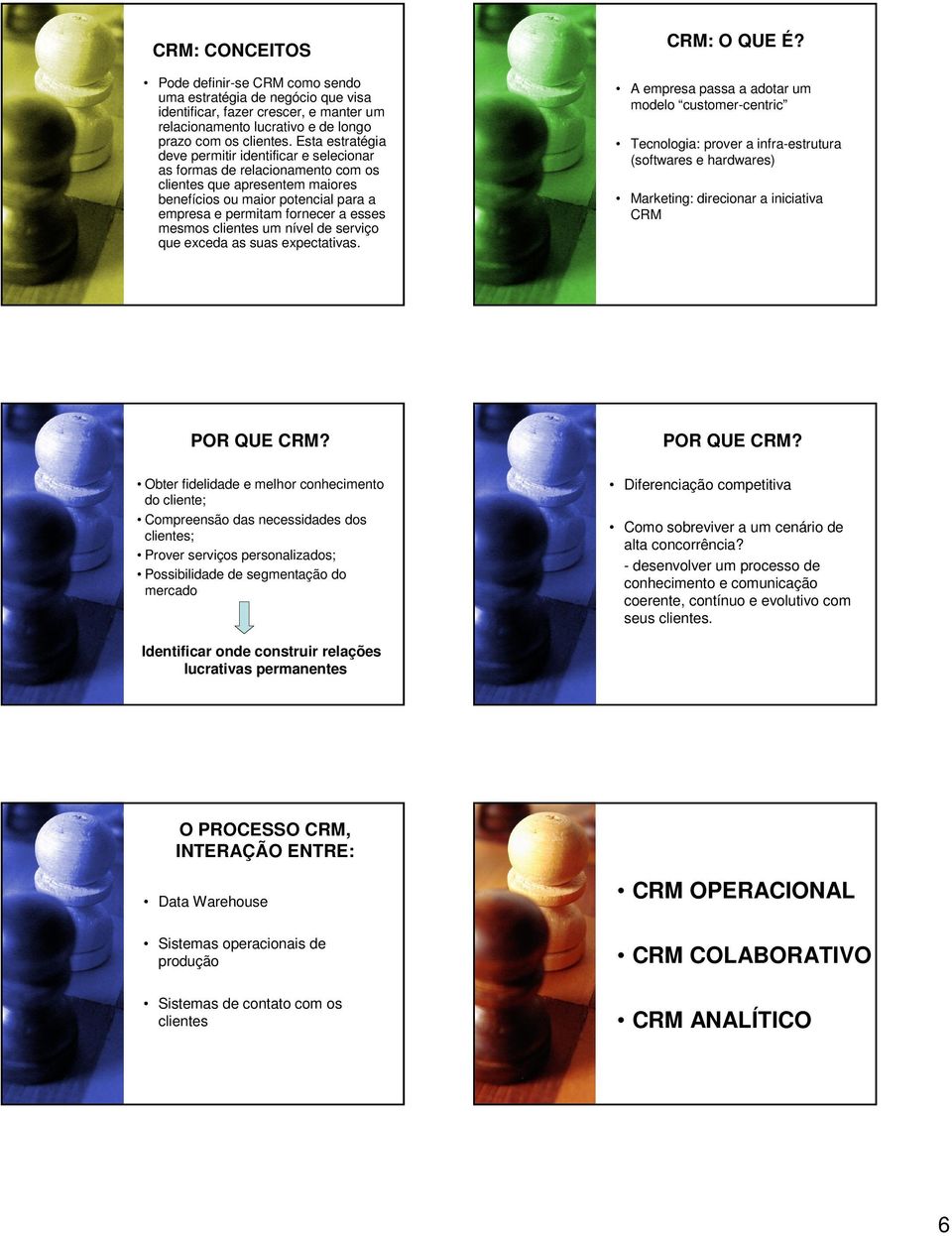 mesmos clientes um nível de serviço que exceda as suas expectativas. CRM: O QUE É?