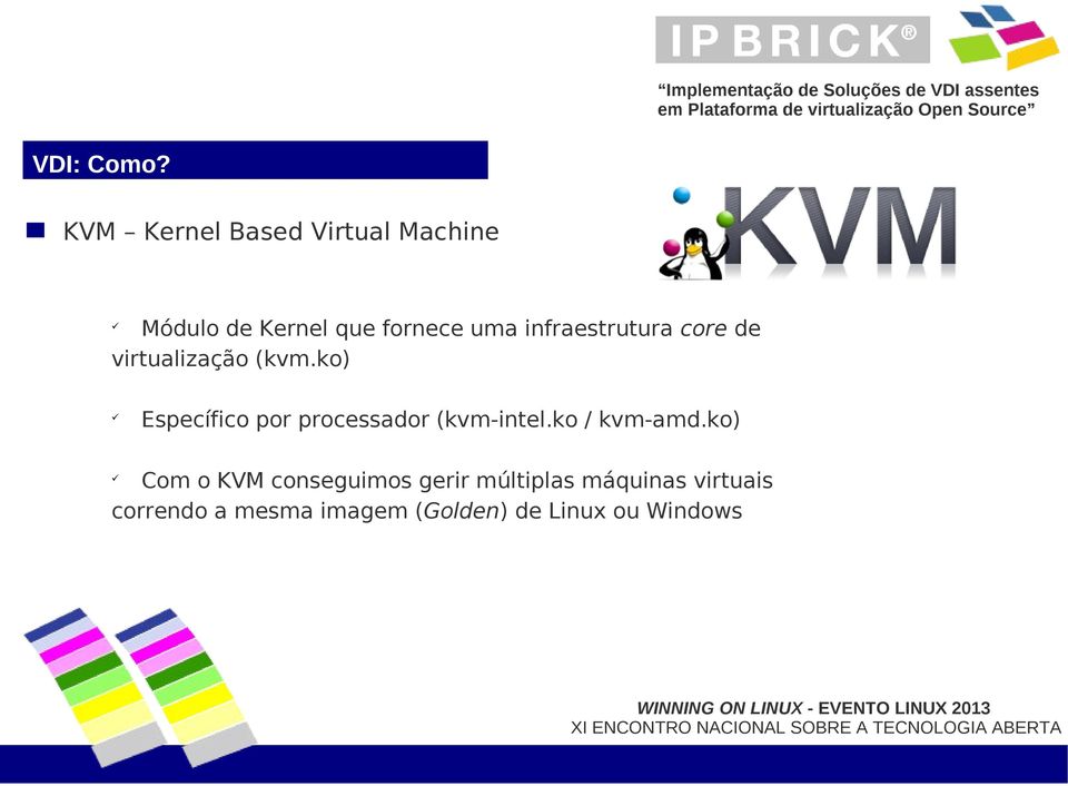 infraestrutura core de virtualização (kvm.