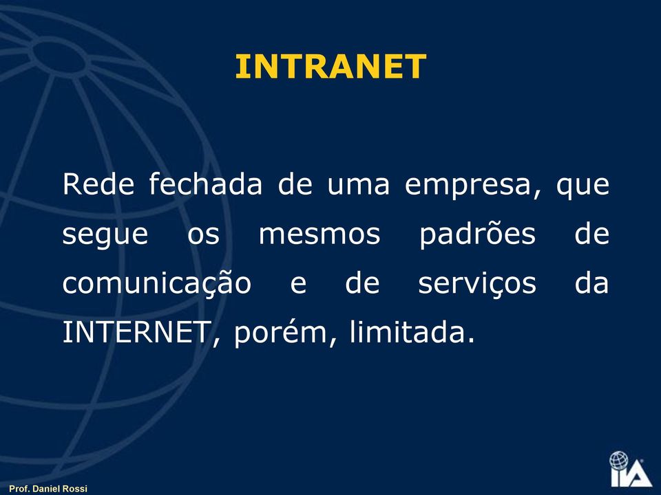 padrões de comunicação e de