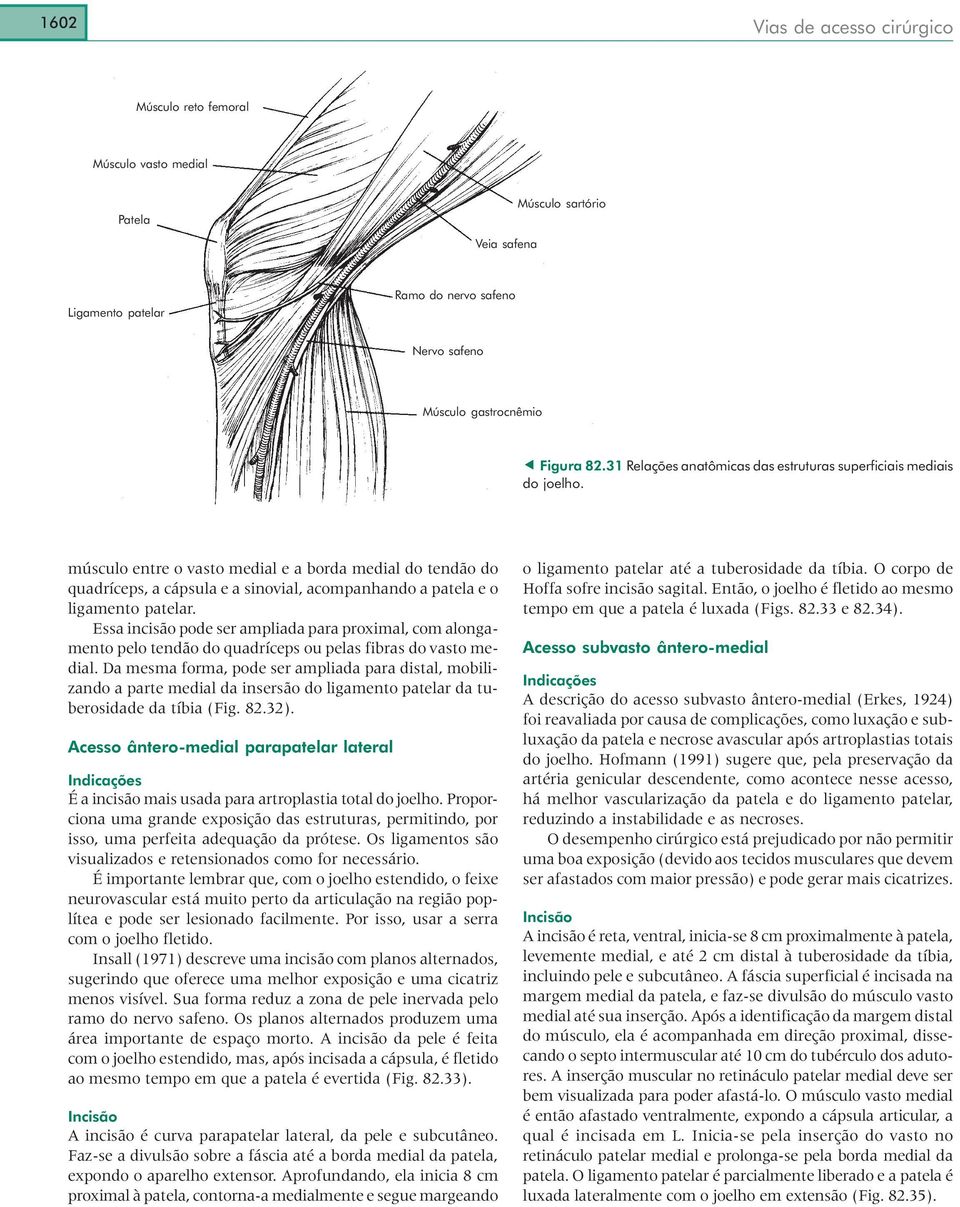 músculo entre o vasto medial e a borda medial do tendão do quadríceps, a cápsula e a sinovial, acompanhando a patela e o ligamento patelar.