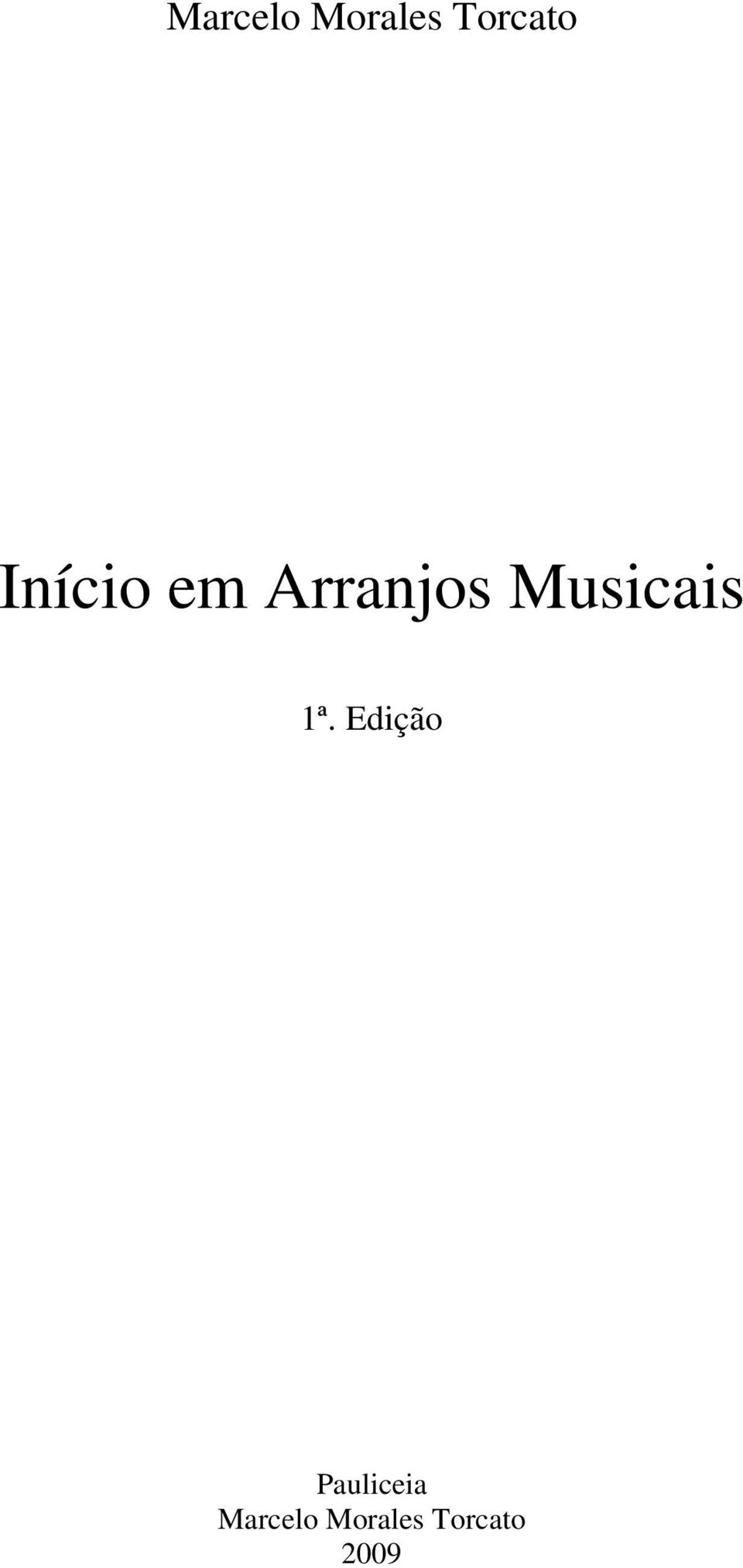 Musicais 1ª.