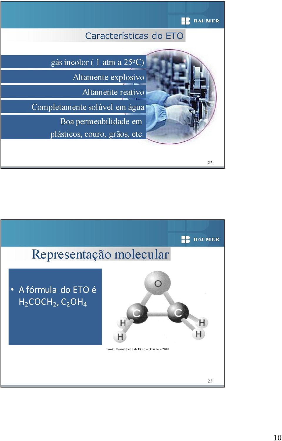 permeabilidade em plásticos, couro, grãos, etc.