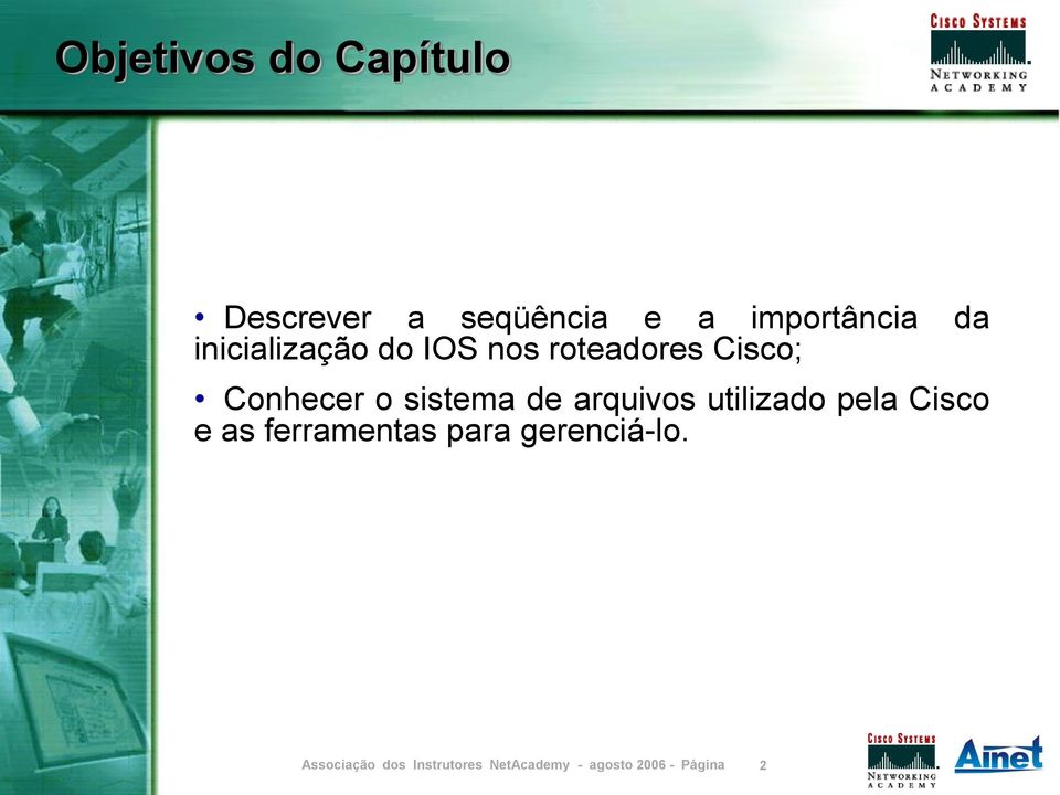 roteadores Cisco; Conhecer o sistema de arquivos