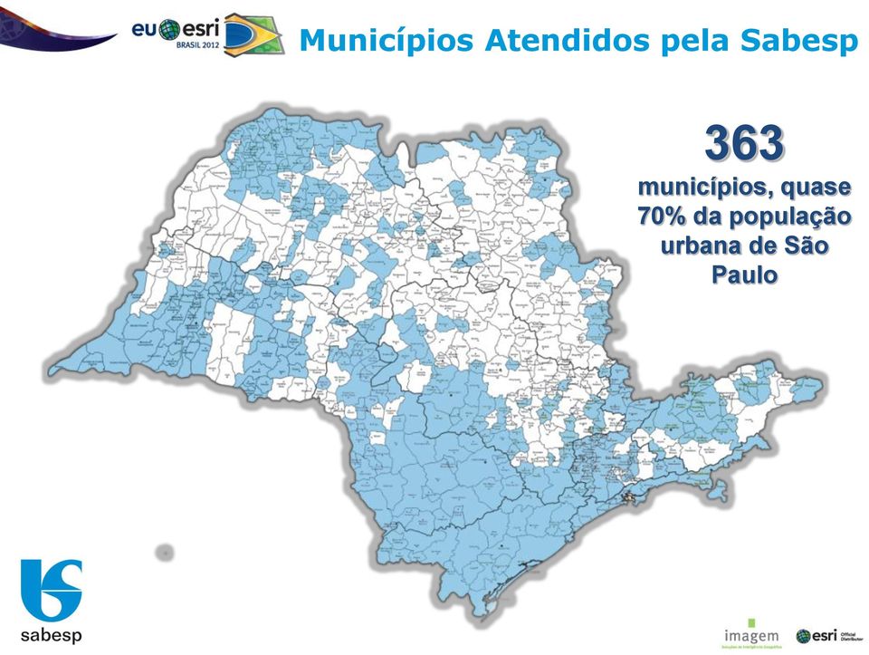 municípios, quase 70%
