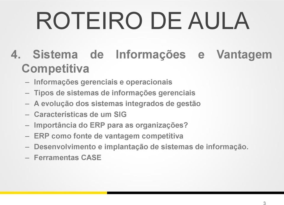 sistemas de informações gerenciais A evolução dos sistemas integrados de gestão