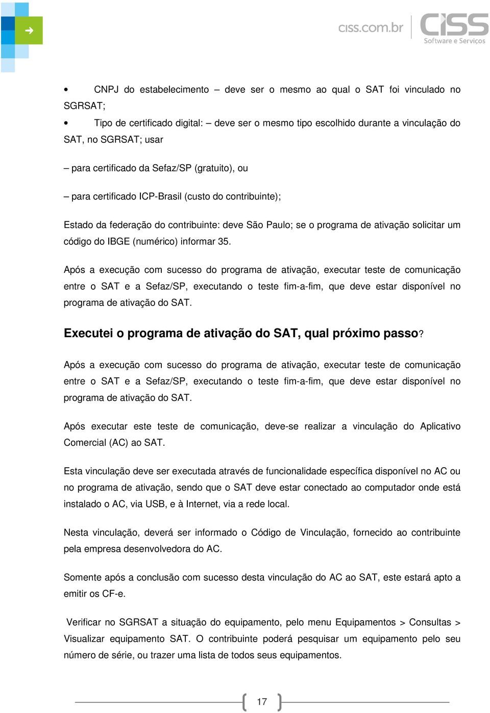 (numérico) informar 35.