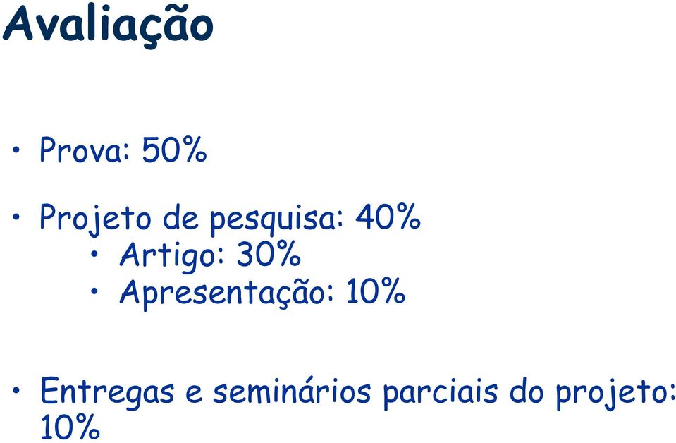 Apresentação: 10% Entregas e