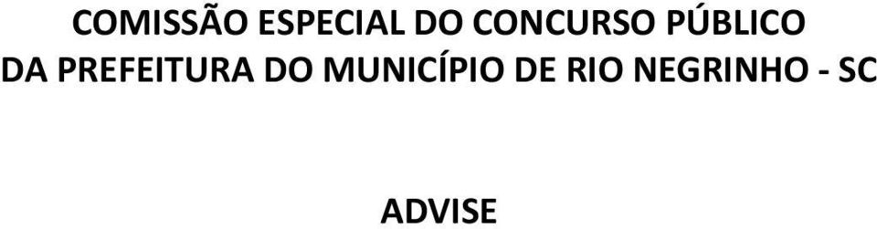 PREFEITURA DO