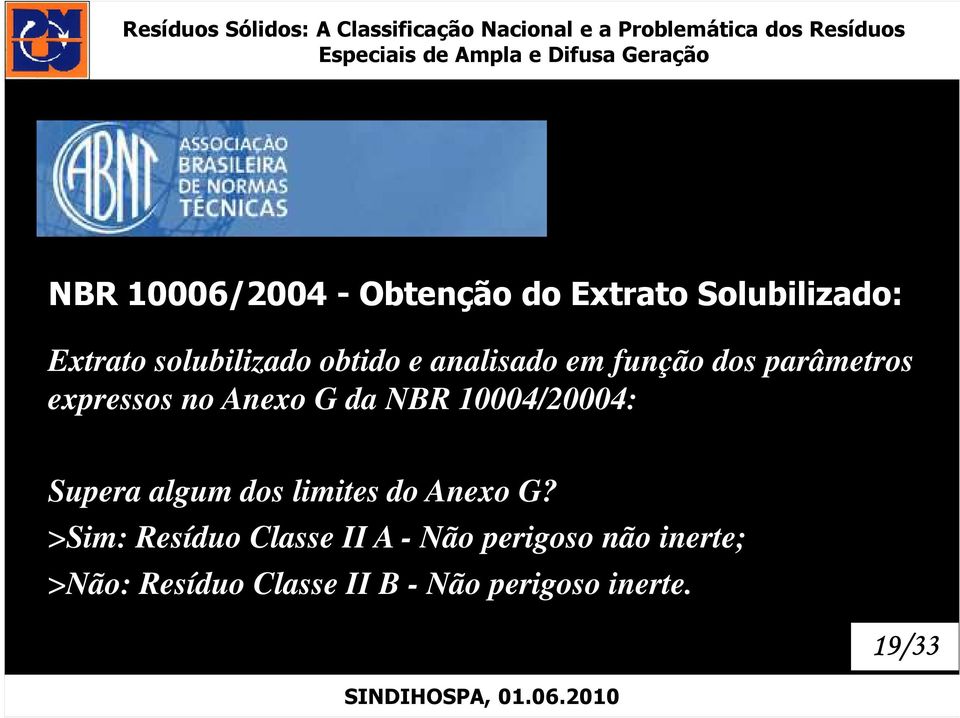 10004/20004: Supera algum dos limites do Anexo G?