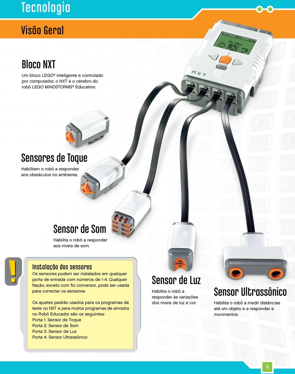 Instalação dos sensores Os sensores podem ser instalados em qualquer porta de entrada com números de 1-4. Qualquer fiação, exceto com fio conversor, pode ser usada para conectar os sensores.