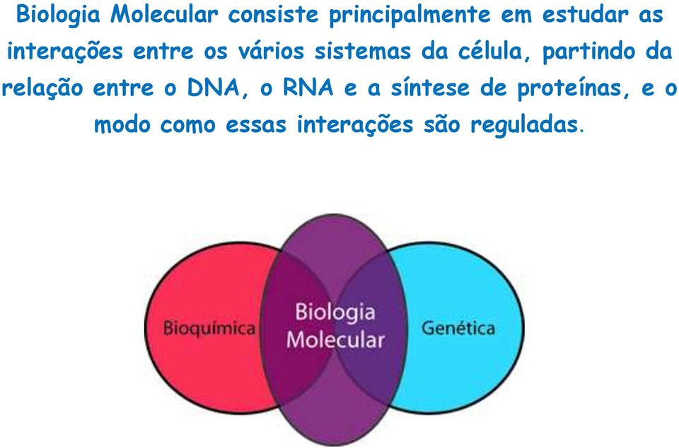 partindo da relação entre o DNA, o RNA e a síntese de