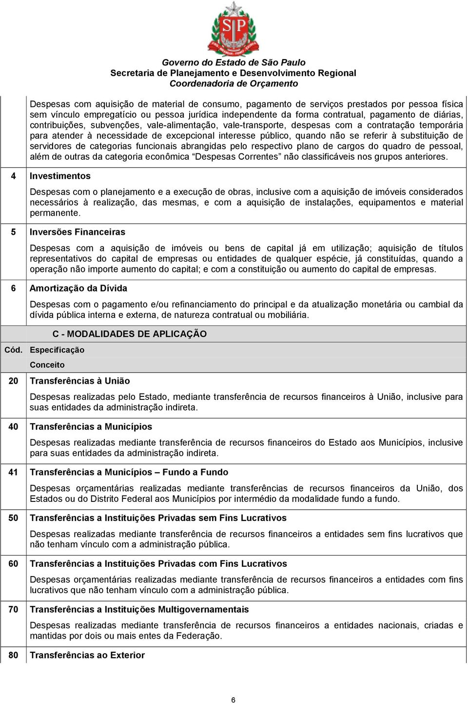 de servidores de categorias funcionais abrangidas pelo respectivo plano de cargos do quadro de pessoal, além de outras da categoria econômica Despesas Correntes não classificáveis nos grupos