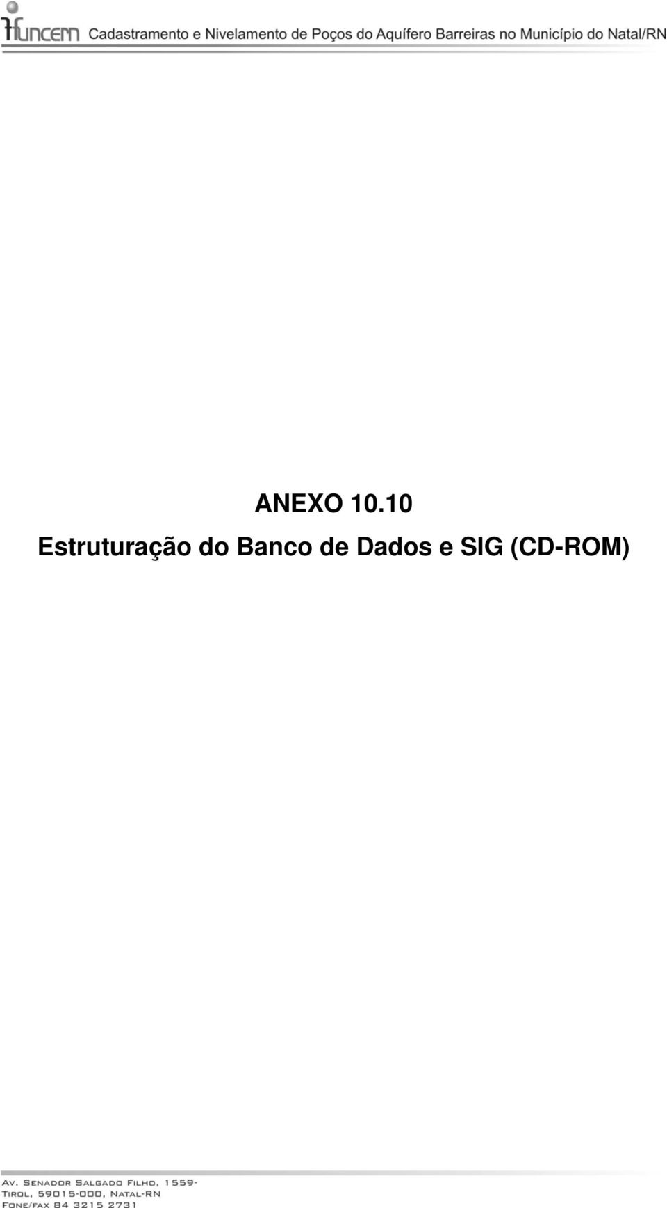 ANEXO  Inventário dos poços Cadastrados (CD-ROM) - PDF Free Download