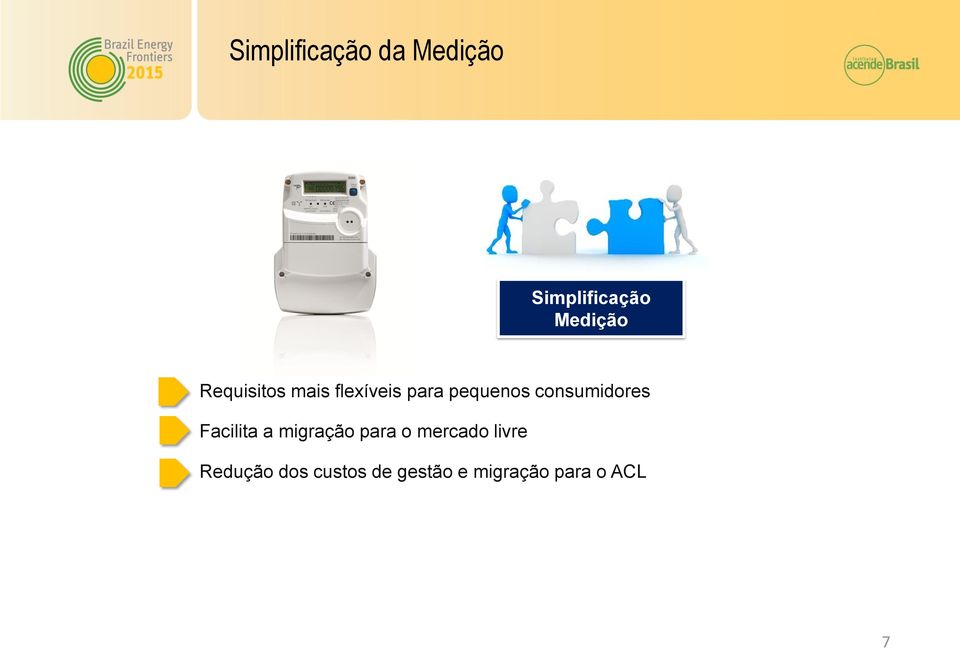 consumidores Facilita a migração para o mercado