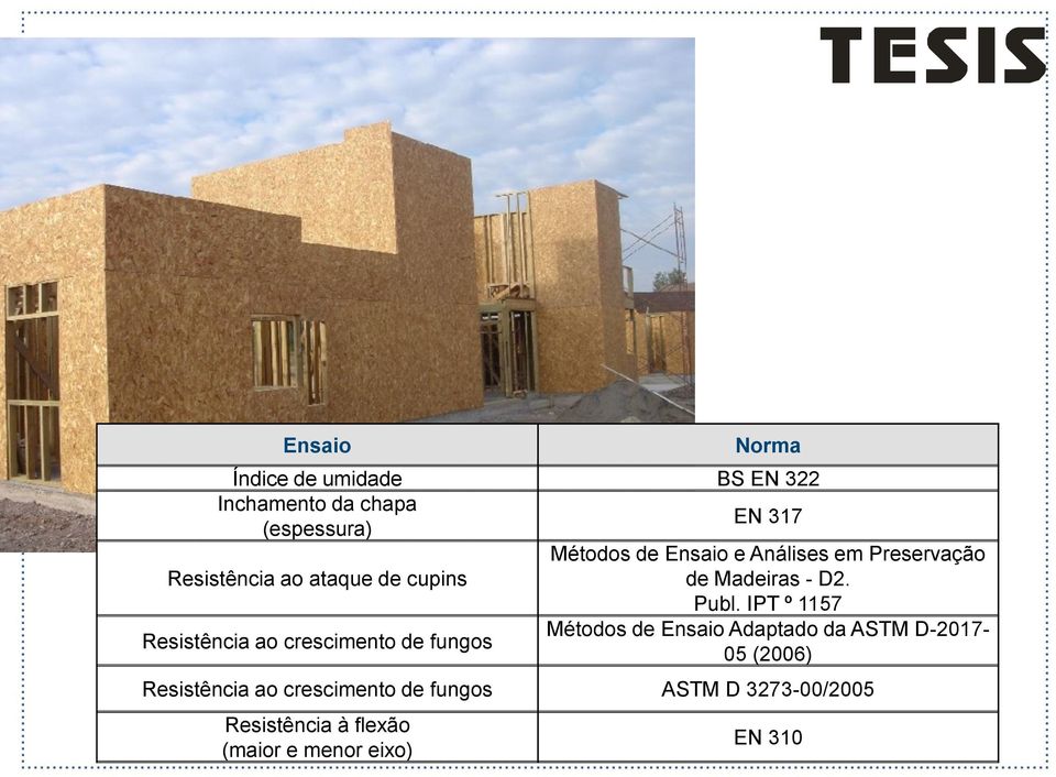 IPT º 1157 Resistência ao crescimento de fungos Métodos de Ensaio Adaptado da ASTM D-2017-05