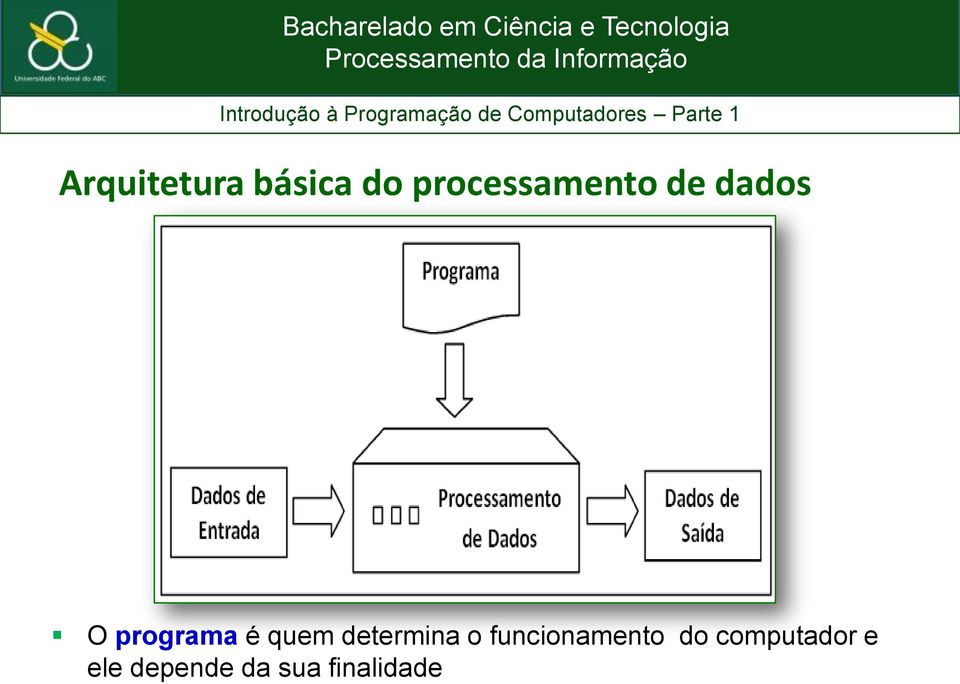 é quem determina o funcionamento