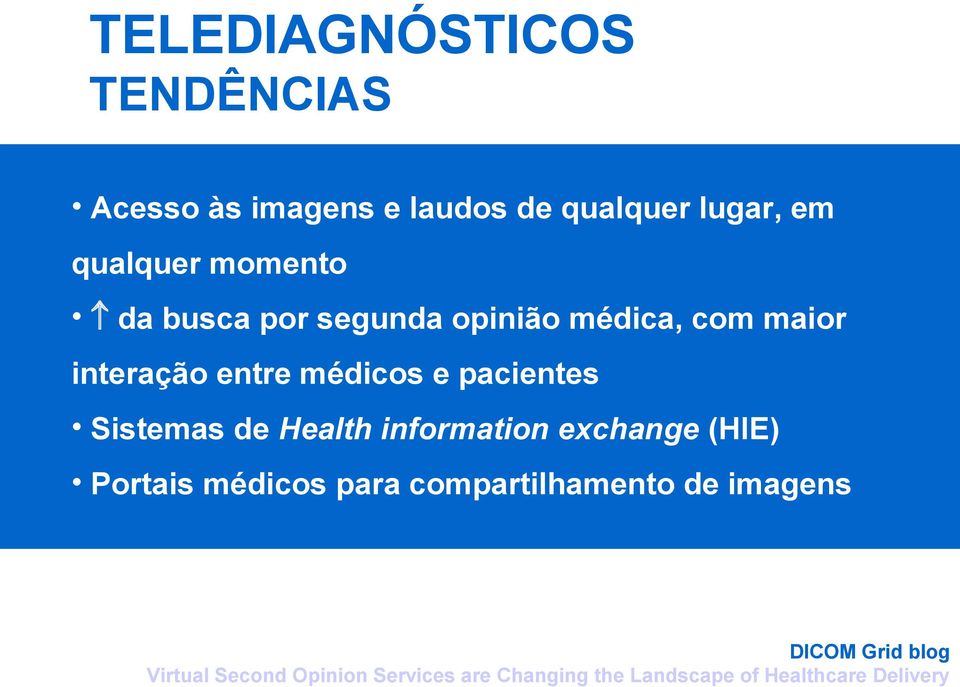 Sistemas de Health information exchange (HIE) Portais médicos para compartilhamento de