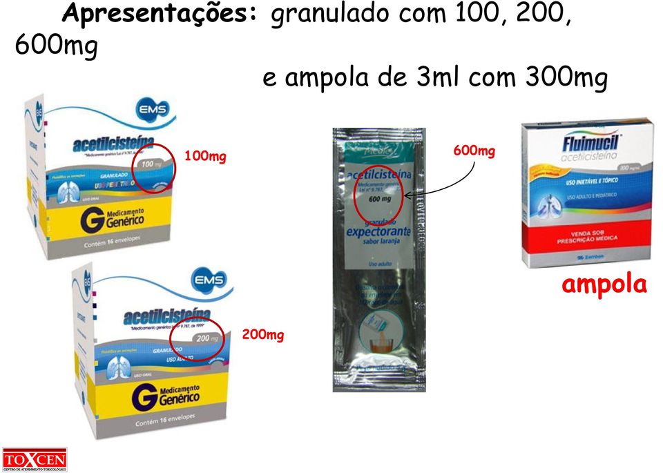 600mg e ampola de 3ml