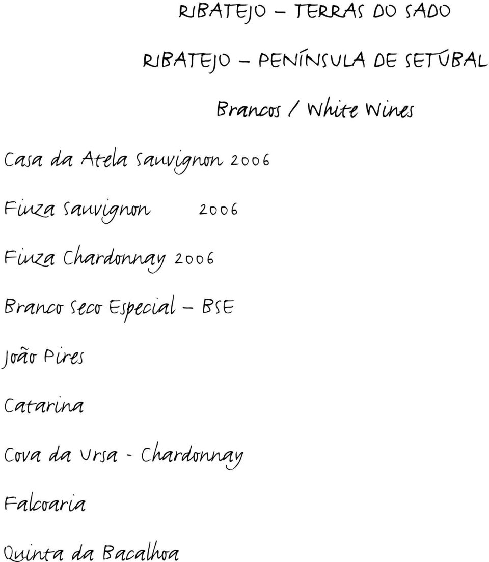 2006 Fiuza Chardonnay 2006 Branco Seco Especial BSE João