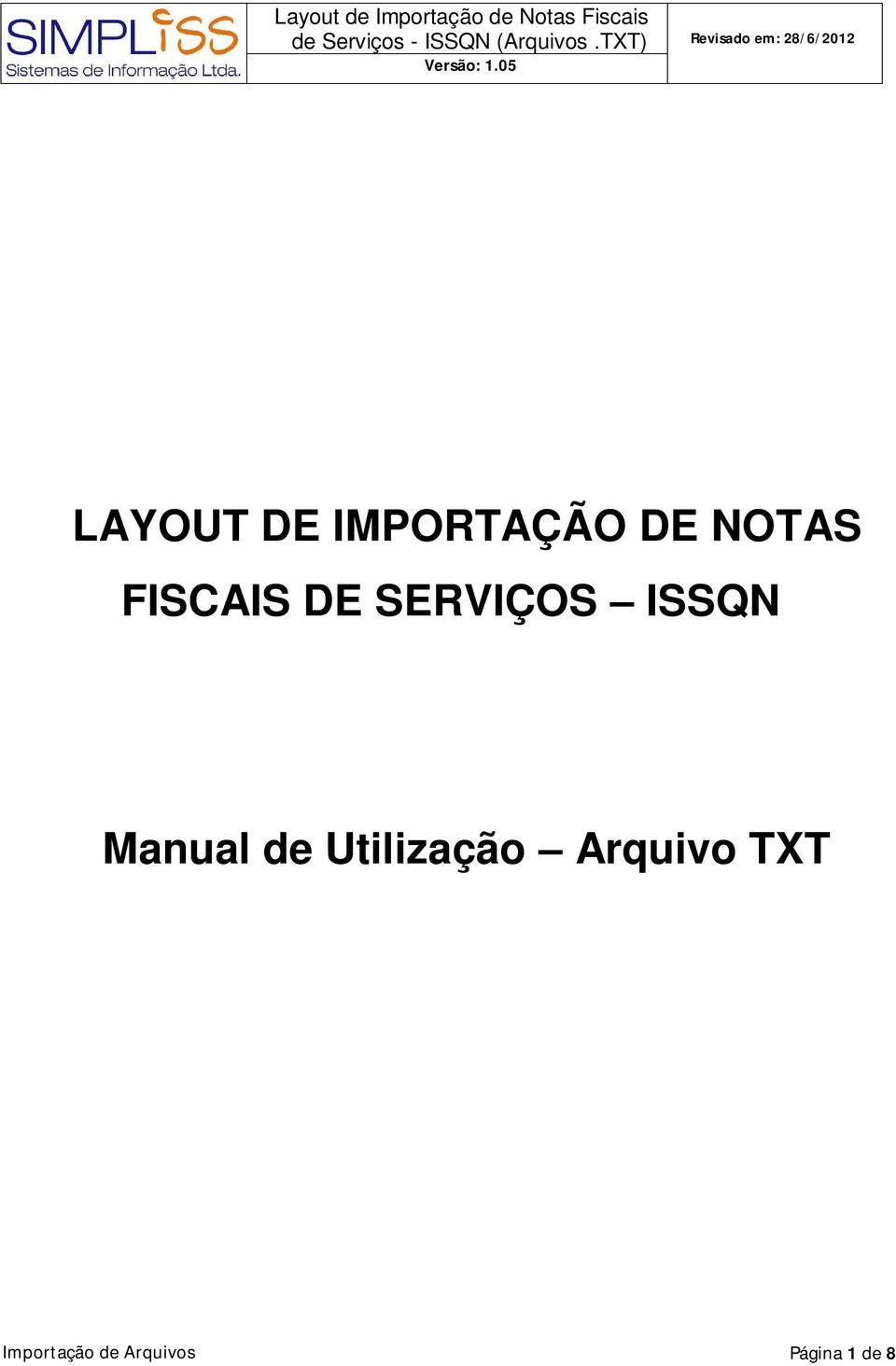 ISSQN Manual de