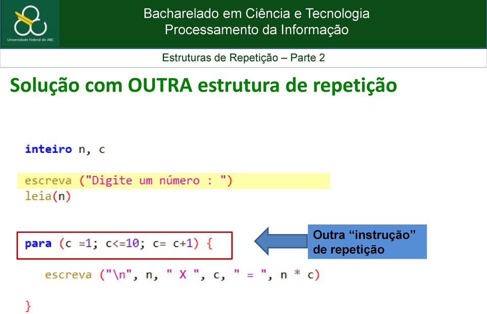 repetição Outra