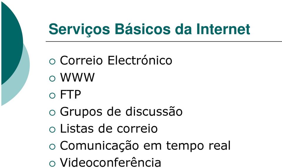 de discussão Listas de correio