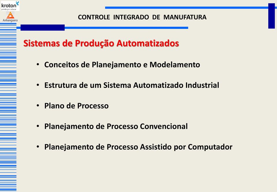Automatizado Industrial Plano de Processo Planejamento