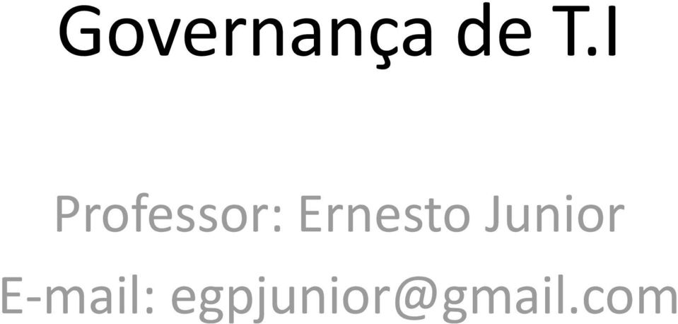 Ernesto Junior