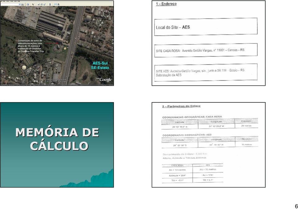 metros e instalação de bastidor do